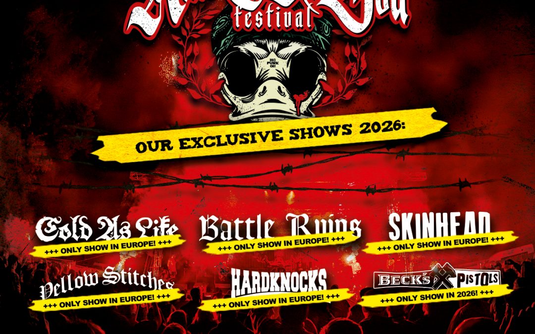 NUR BEIM AIN’T LIKE YOU FESTIVAL 2026! – UNSERE EXKLUSIVEN SHOWS IN 2026!